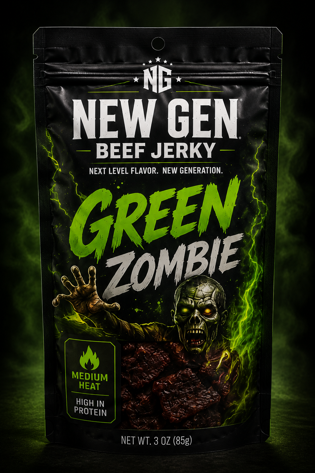 Green zombie